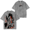 Yamisukehiro Black Clove Anime Unisex Washed T-Shirt