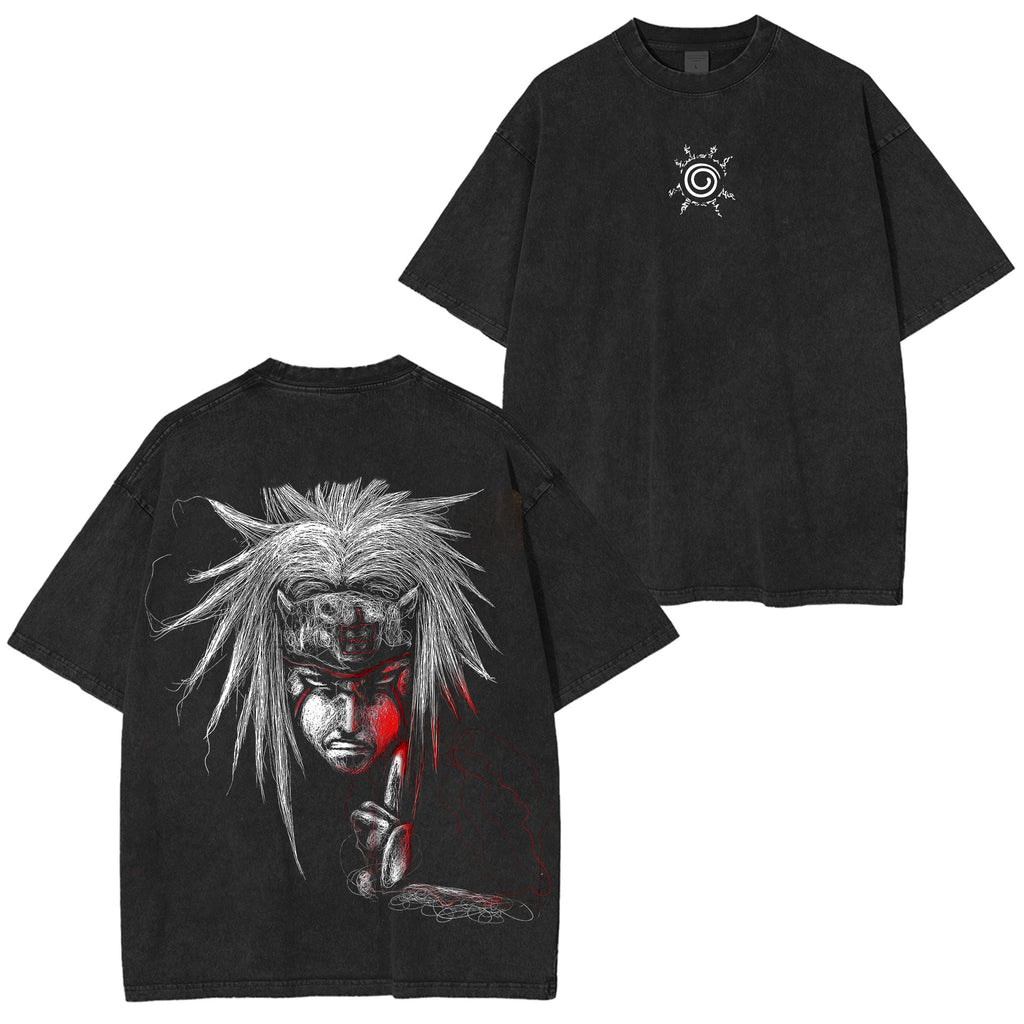 Naruto Vintage Unisex Washed T-Shirt