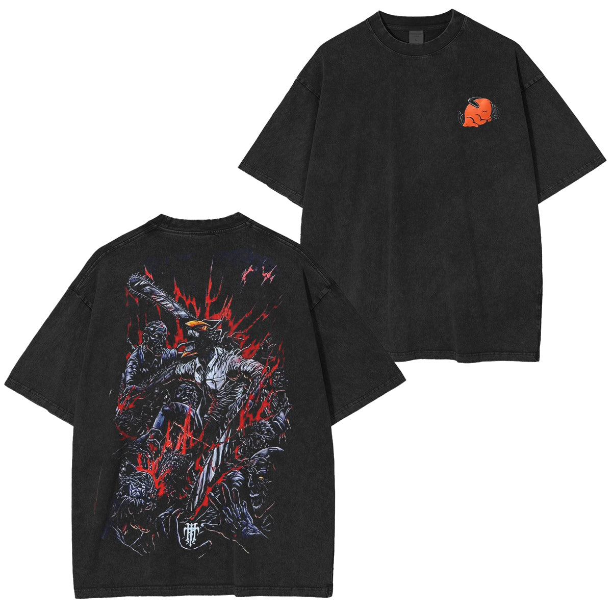 Chainsaw Man Unisex Washed T-Shirt