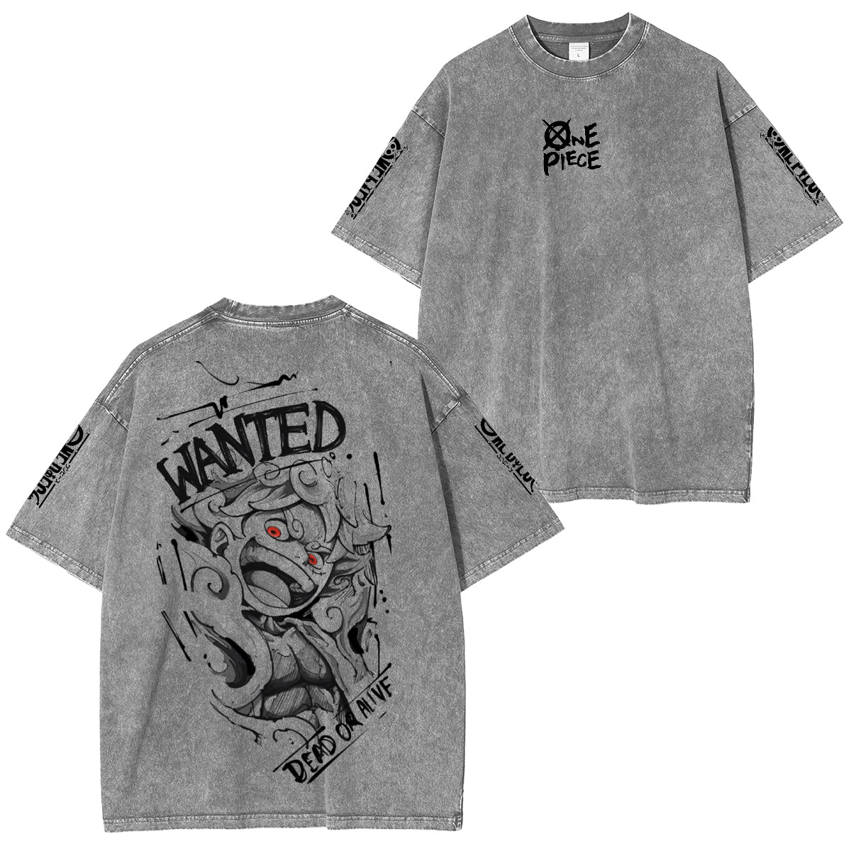 One Piece Vintage washed T-shirt/Crewneck/Hoodie