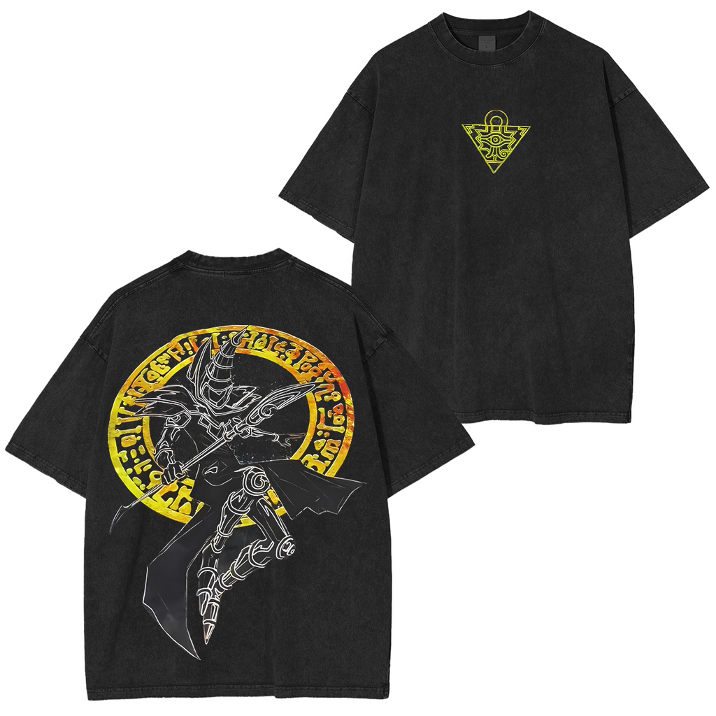 Dark Magician" Yu-Gi-Oh'' Vintage Washed Unisex T-Shirt
