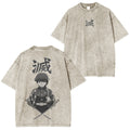 Zenitsu Demon Slayer Unisex Fit Washed T-Shirt