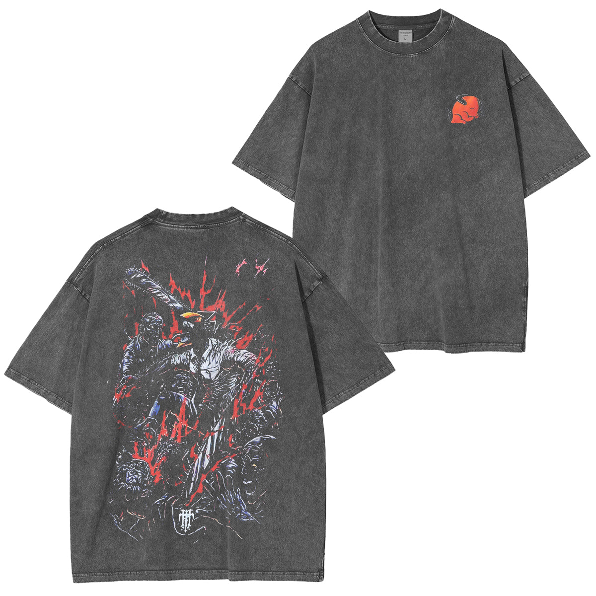 Chainsaw Man Unisex Washed T-Shirt