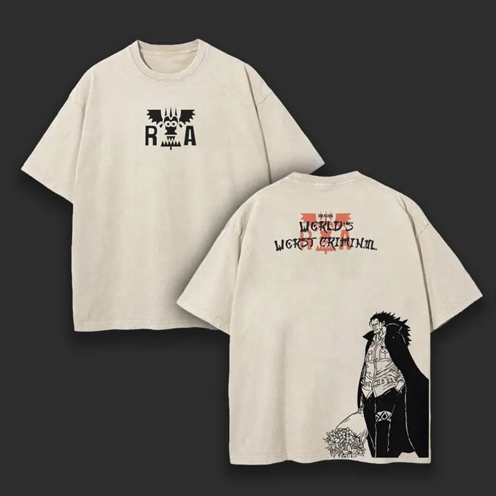 One Piece: Trafalgar Law WORLD'S WORST CRIMINAL Vintage T-shirt/Crewneck/Hoodie