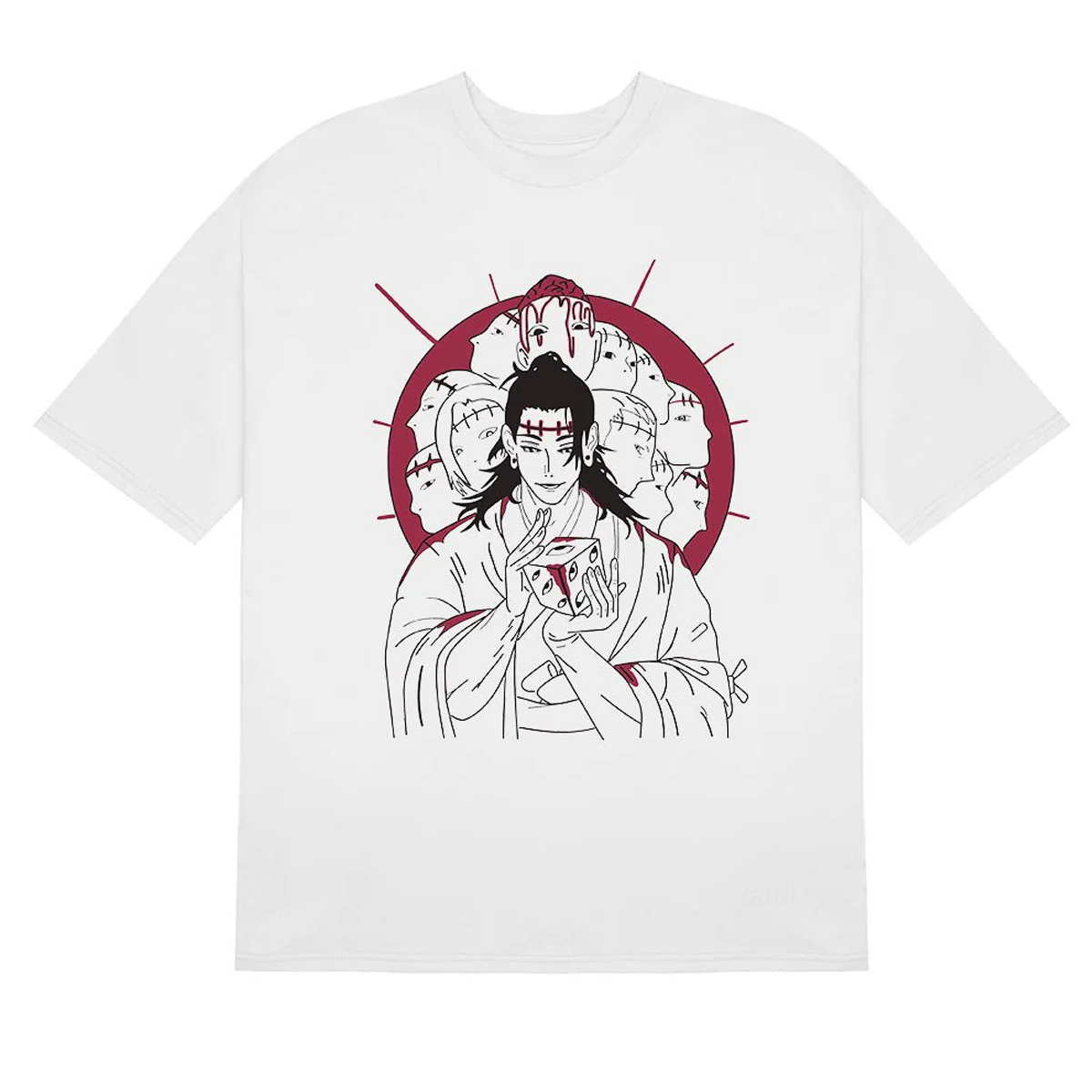 Geto Suguru Jujutsu Kaisen Shirt with Cursed Spirits Design �?Stylish Anime Apparel