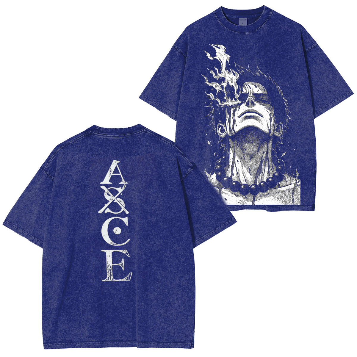 OnePiece : FireFistAce For those who¡¯d rather die standing than live kneeling Vintage T-shirt/Crewneck/Hoodie