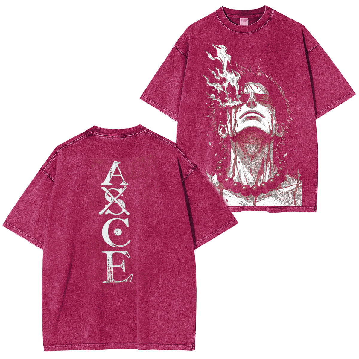 OnePiece : FireFistAce For those who¡¯d rather die standing than live kneeling Vintage T-shirt/Crewneck/Hoodie