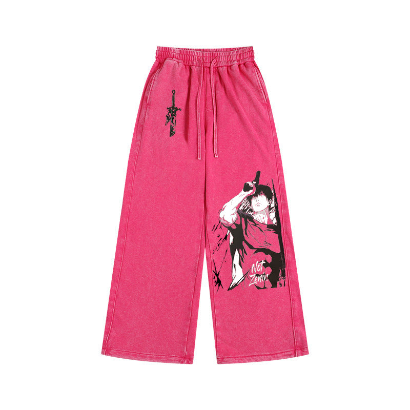 Jujutsu Kaisen Unisex Washed Pants