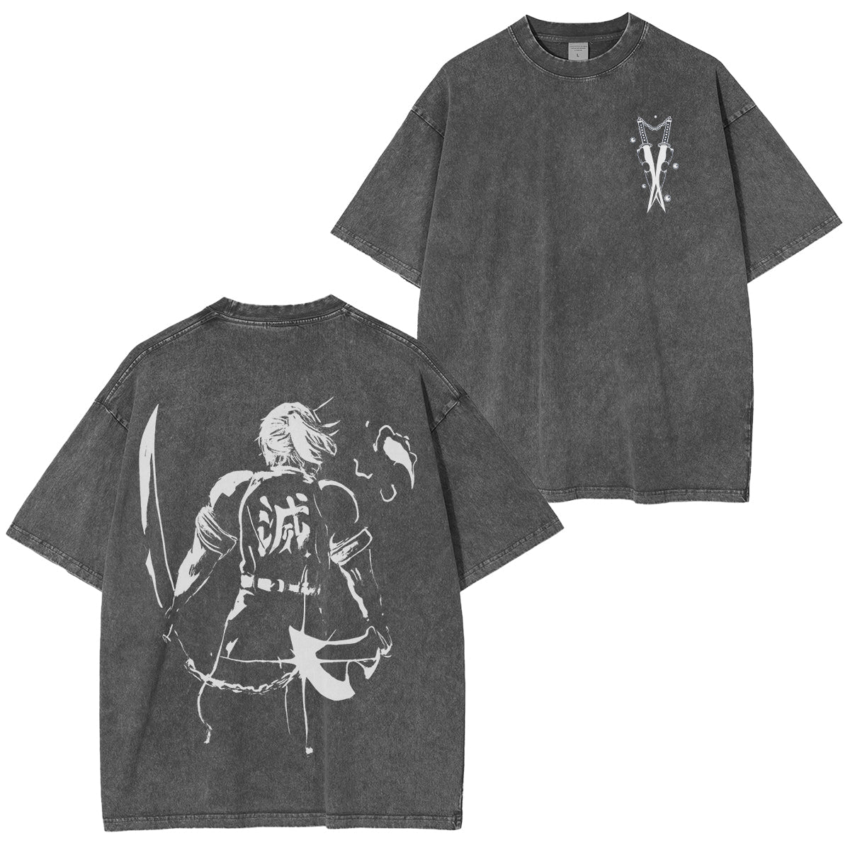 Demon Slayer Unisex Anime-Inspired Retro T-Shirt