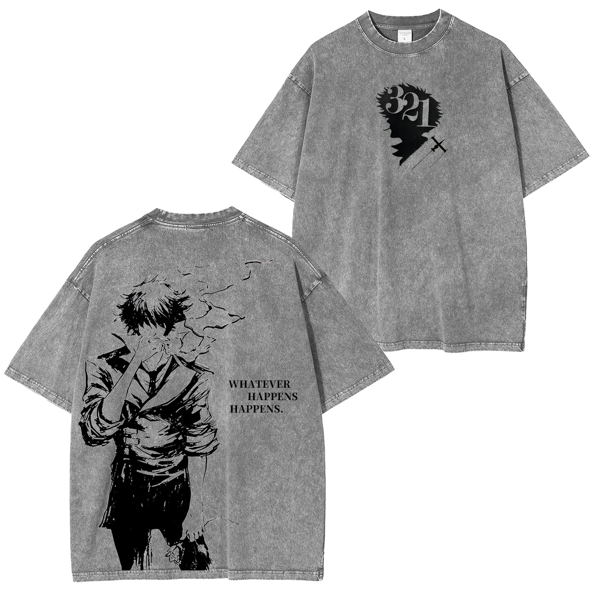 Cowboy Bebop Spike Spiegel Vintage Washed Unisex T-Shirt