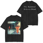 thesummerhikarudied:Hikaru and Yoshiki Official Art Double Retro Washed T-Shirt
