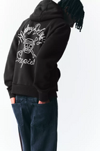Black One Piece hoodie