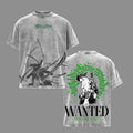 One Piece Roronoa Zoro Vintage Unisex  Washed T-Shirt