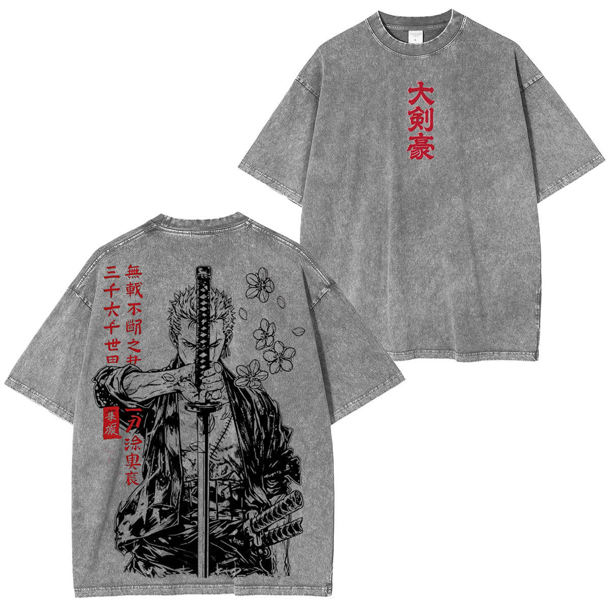One Piece Roronoa Zoro Vintage Tee