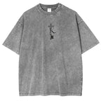 Attack on Titan Eren Yeager Vintage Washed Oversize T-Shirt