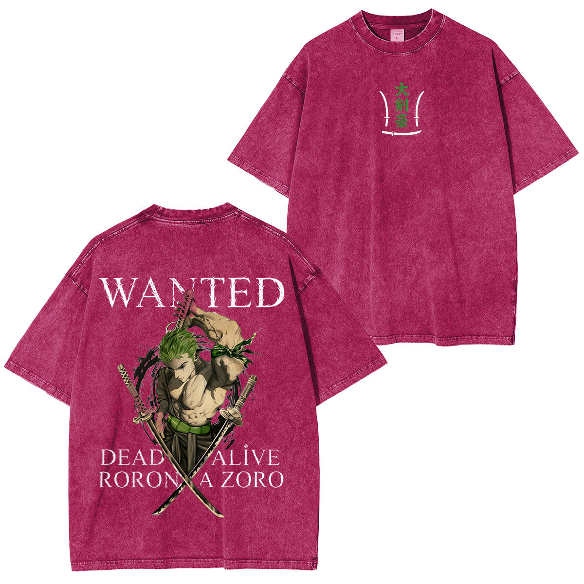 Roronoa Zoro One Piece Vintage T-shirt/Crewneck/Hoodie