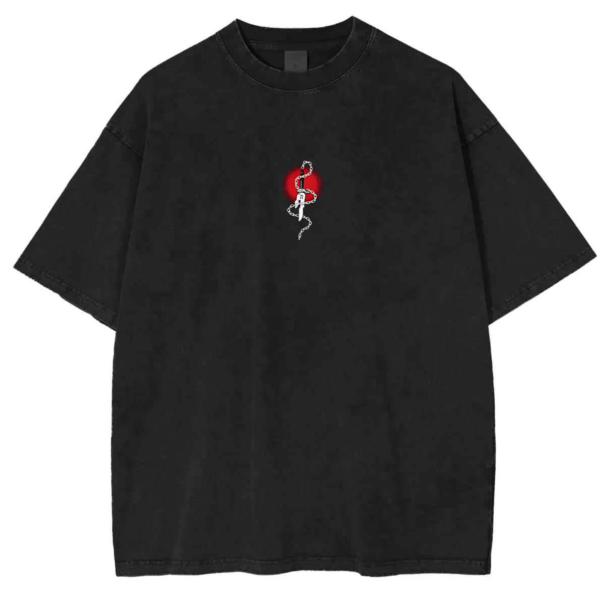 The Sorcerer Killer "Toji Fushiguro" Jujutsu Kaisen Anime Manga Acid Washed Lightweight Oversized Heavyweight Cotton T-Shirts