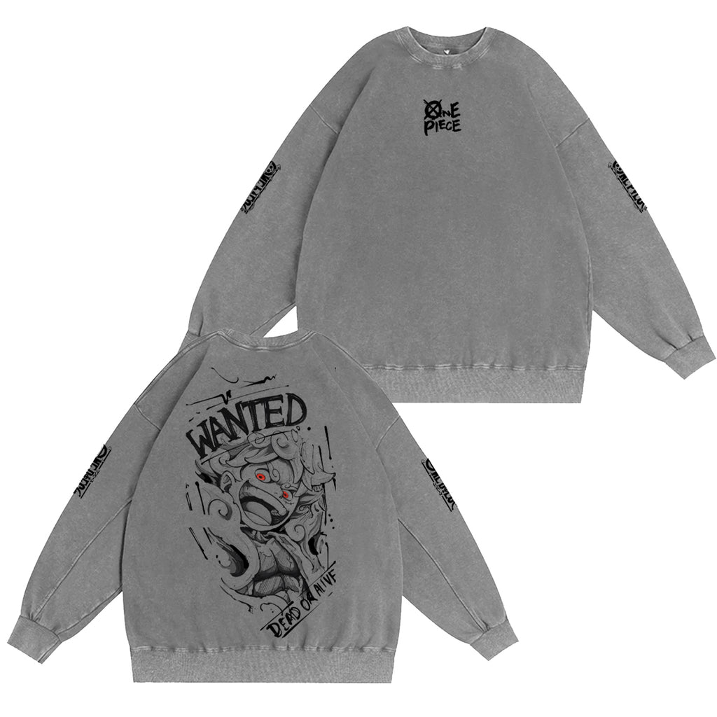 One Piece Vintage washed T-shirt/Crewneck/Hoodie