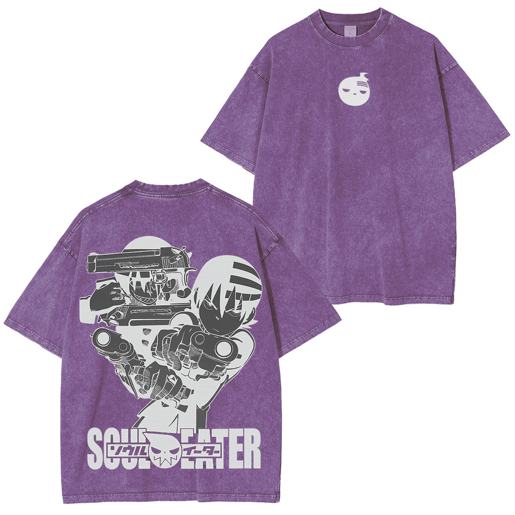 Matching Soul Eater Unisex Washed T-Shirt