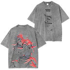 JujutsuKaisen Choso - JJK CursedWomb Anime Printed Vintage Washed Tee Unisex