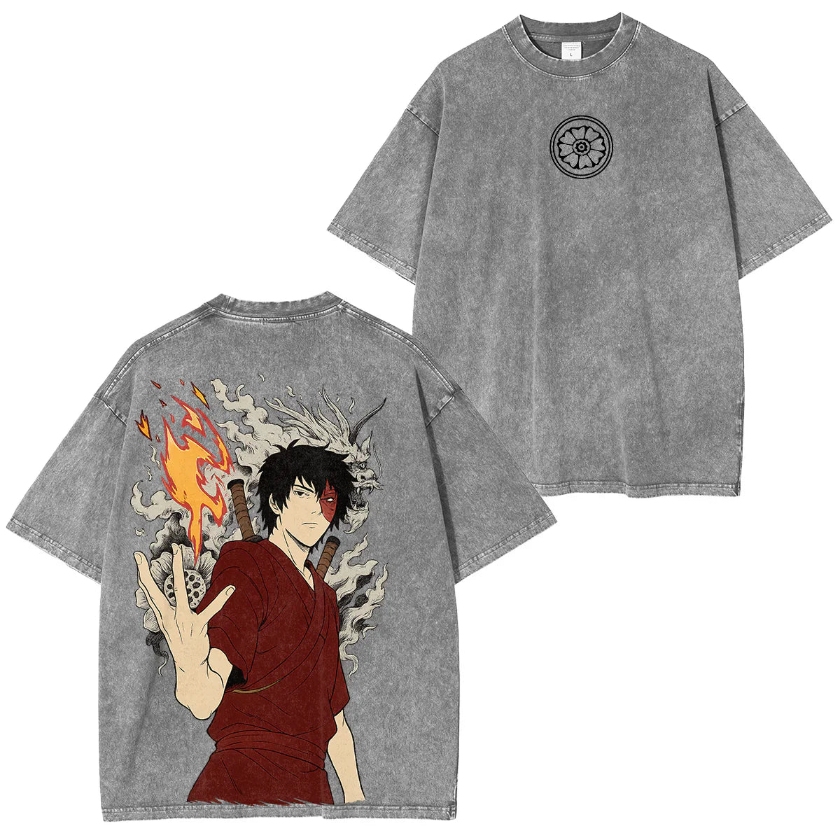 Avatar the Last Airbender Anime Washed Unisex T-Shirt