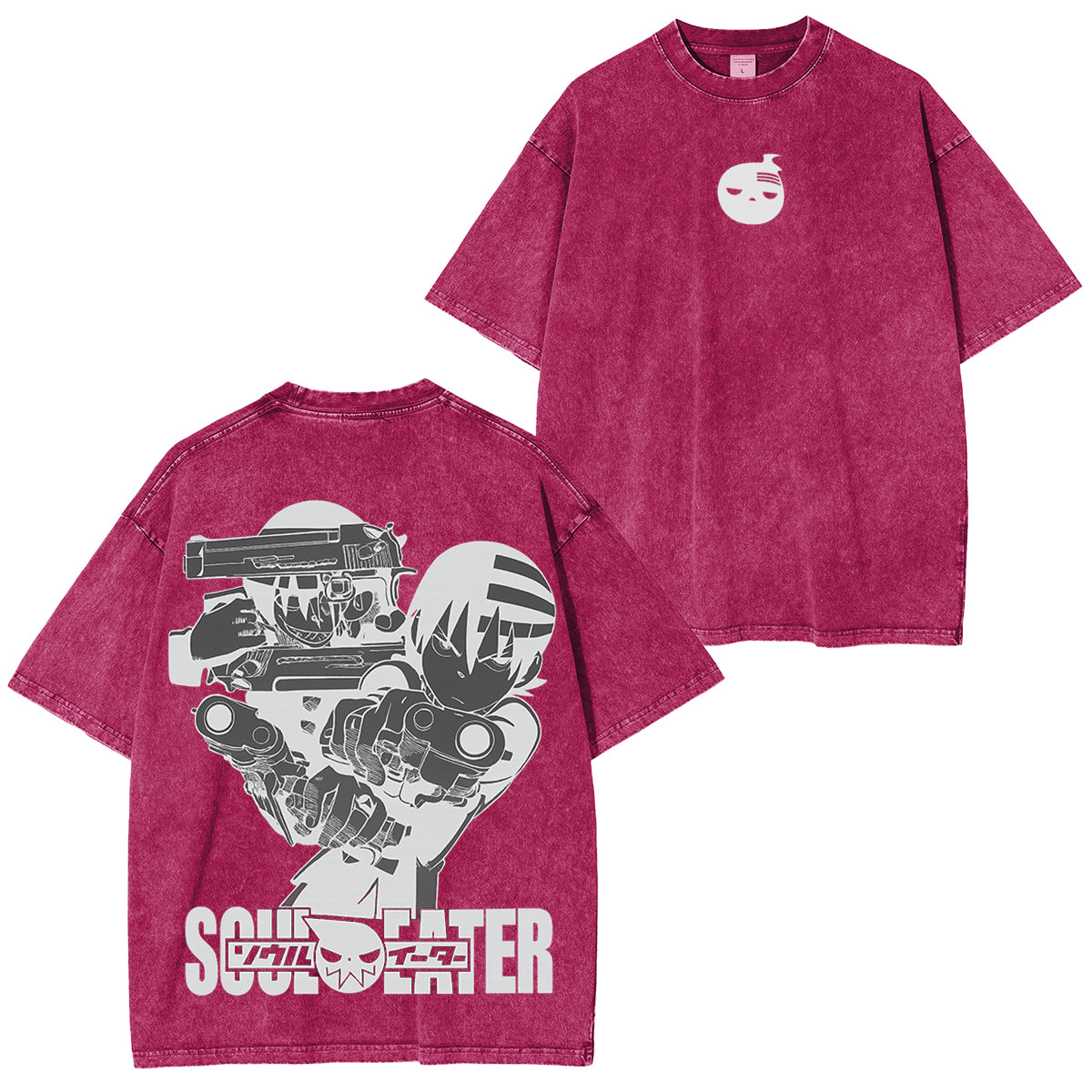 Matching Soul Eater Unisex Washed T-Shirt
