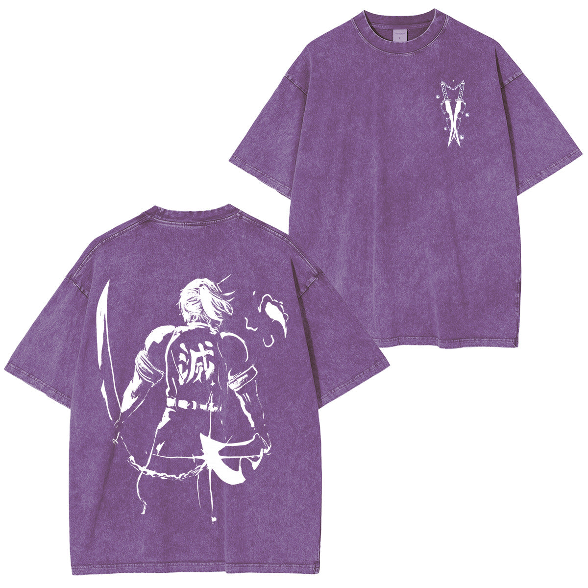 Demon Slayer Unisex Anime-Inspired Retro T-Shirt