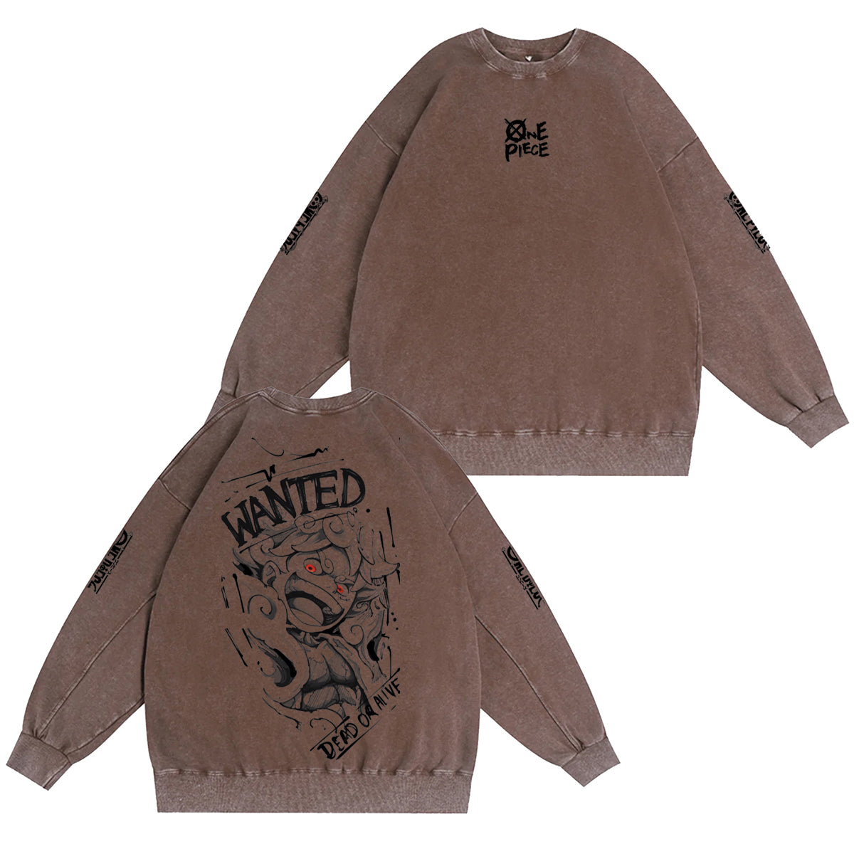 One Piece Vintage washed T-shirt/Crewneck/Hoodie
