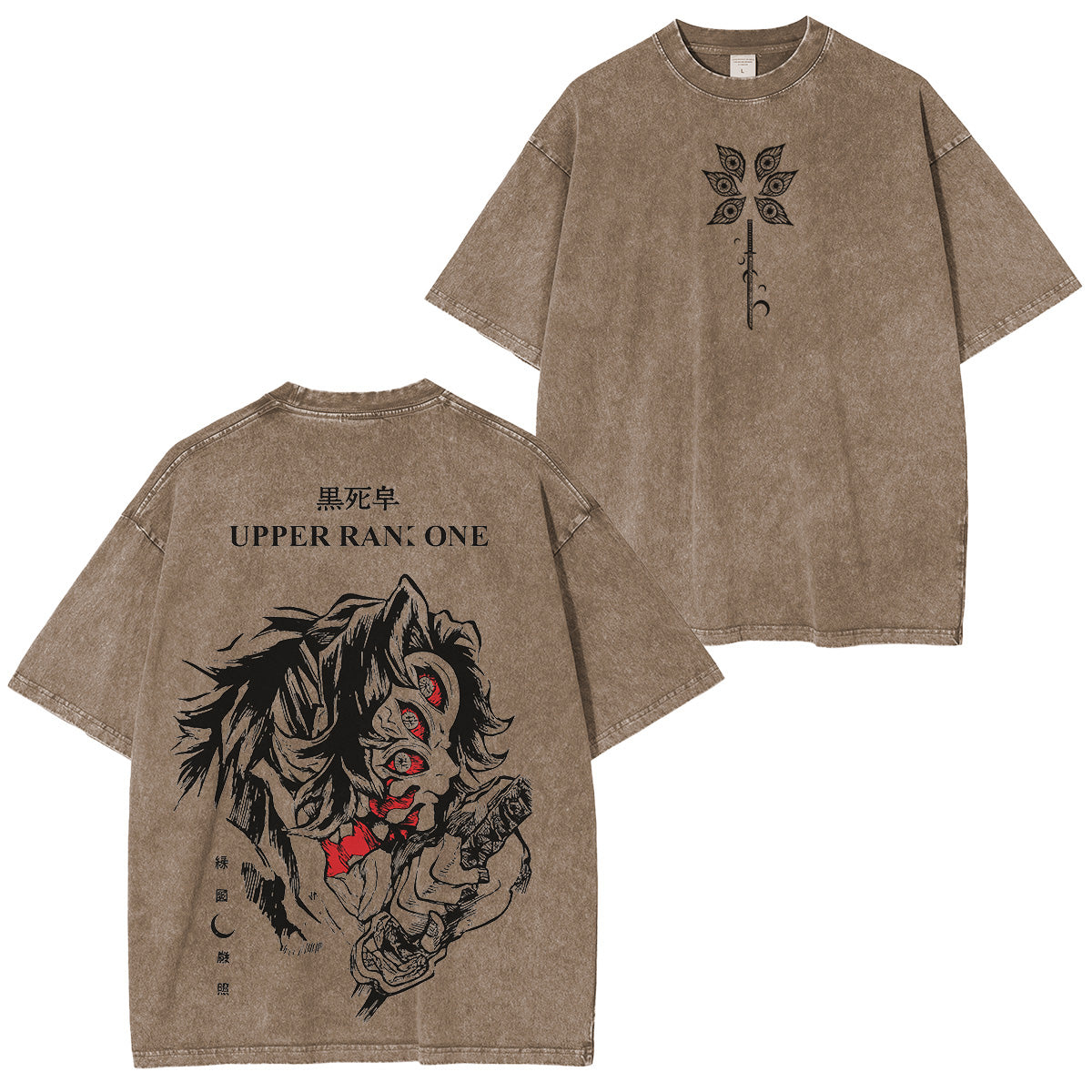 Kokushibo Six eyes, Demon Slayer: Kimetsu no Yaiba Vintage Tee