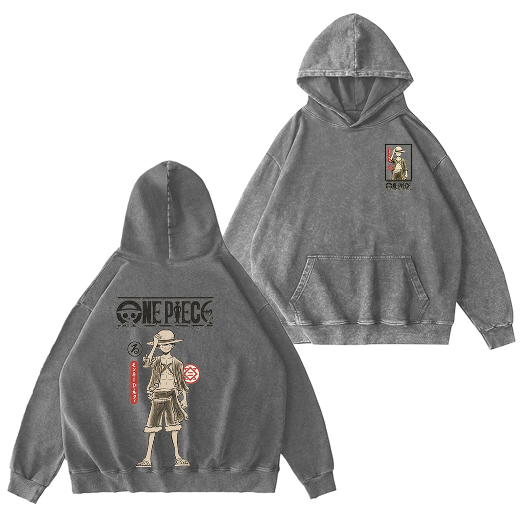 One Piece : Chopper Vintage washed T-shirt/Crewneck/Hoodie
