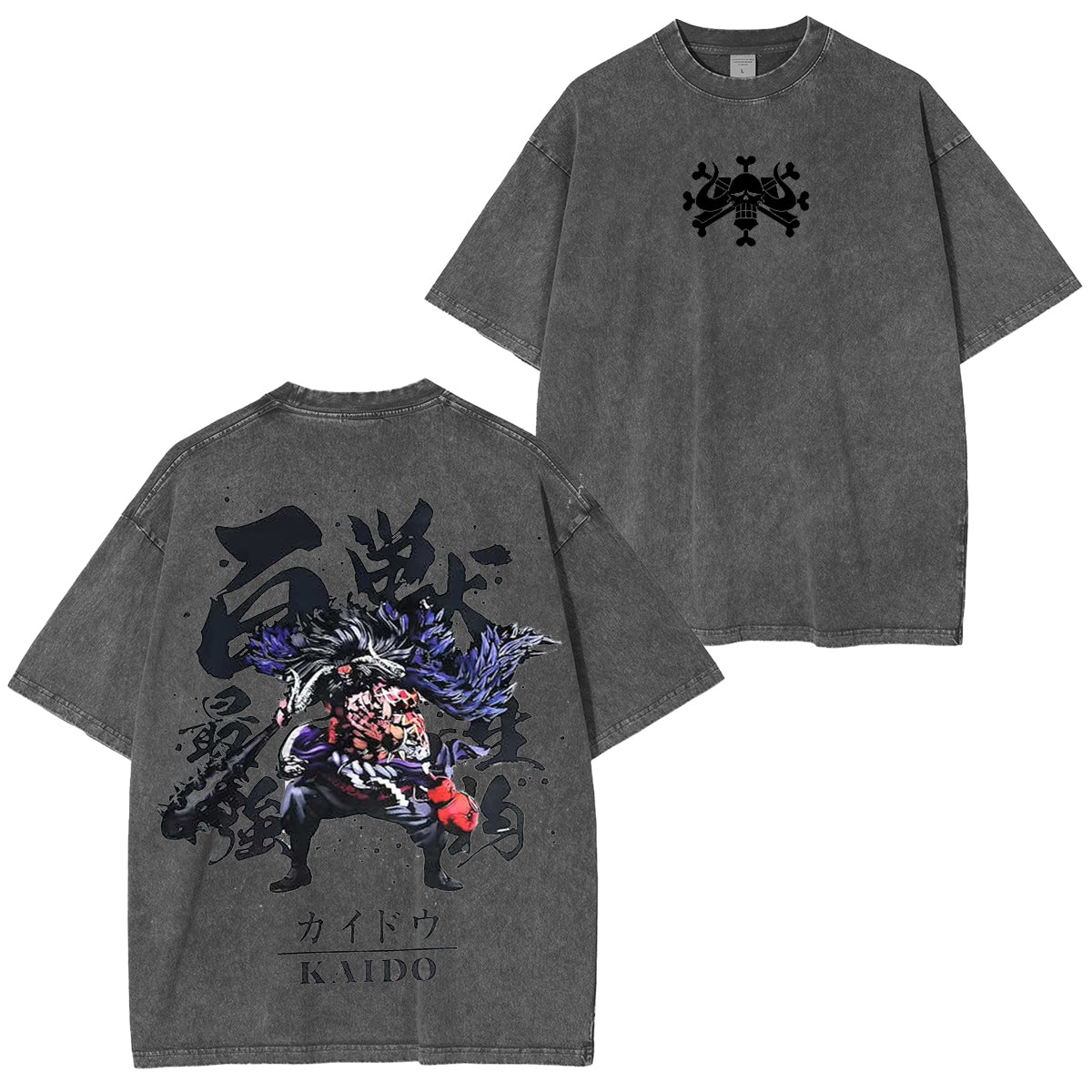 Kaido - One Piece Vintage washed T-shirt/Crewneck/Hoodie