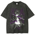 Solo Leveling Sung Jin Woo Printed Unisex Washed T-Shirt