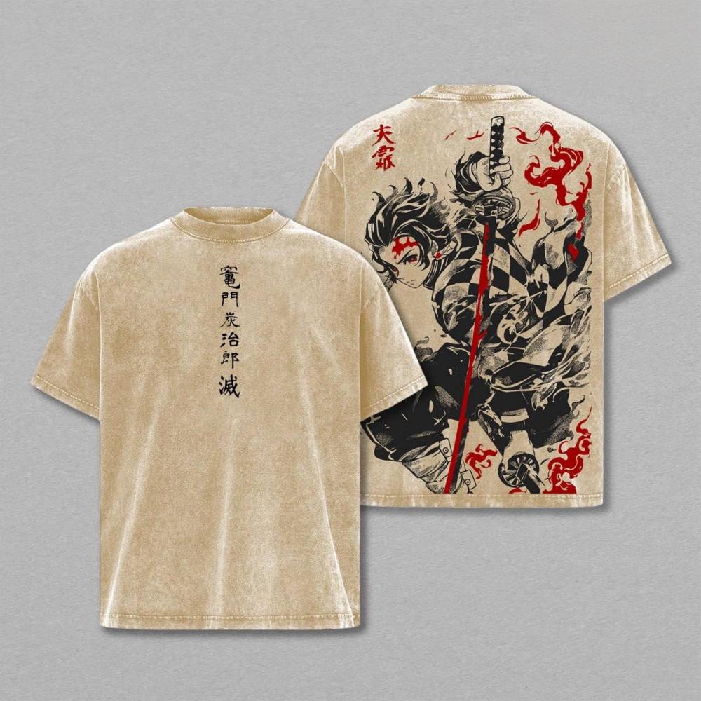Demon Slayer Tanjiro Vintage T-shirt/Crewneck/Hoodie