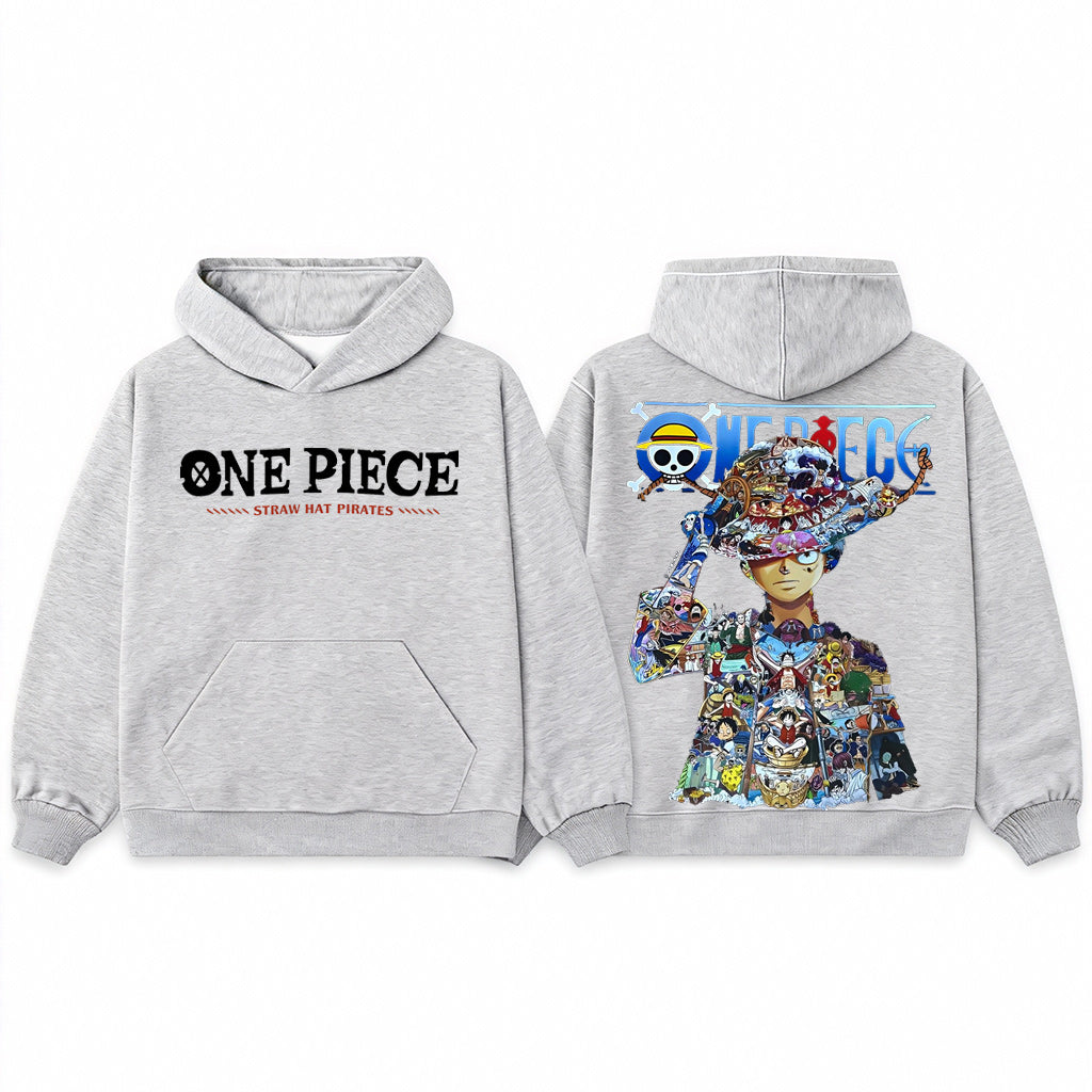 ONE PIECE Unisex Cotton T-shirt/Crewneck/Hoodie