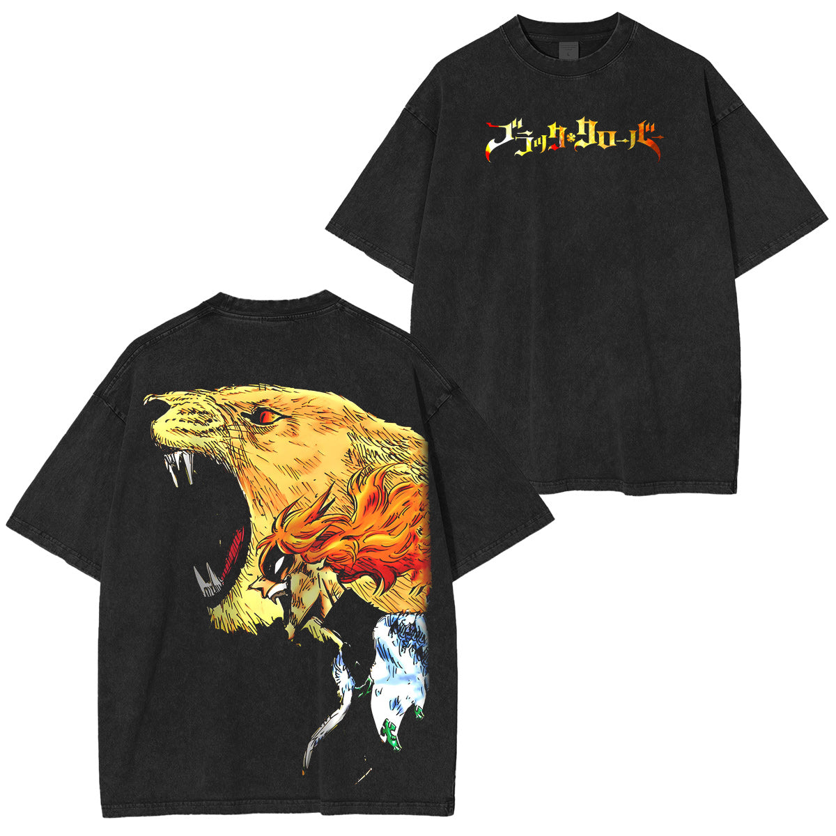 Mereoleona Vermillion �?Lion’s Vintage washed T-shirt/Crewneck/Hoodie