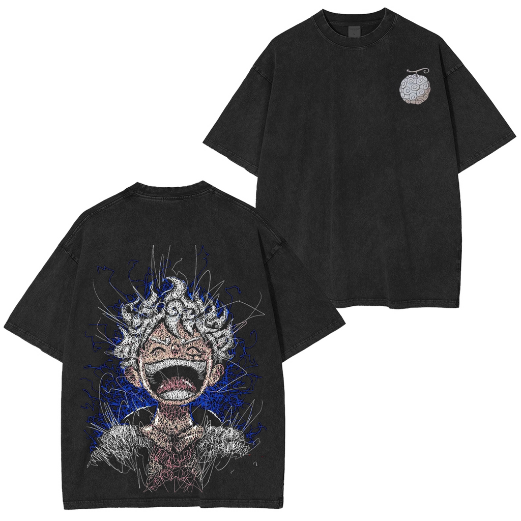 Monkey D. Luffy One Piece Washed T-shirt/Crewneck/Hoodie