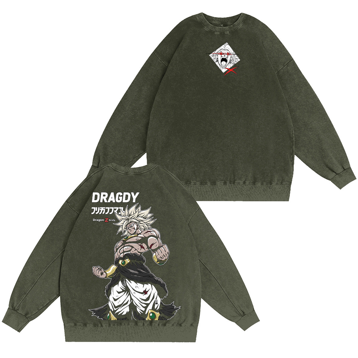 Dragon Ball Z Washed T-shirt/Crewneck/Hoodie