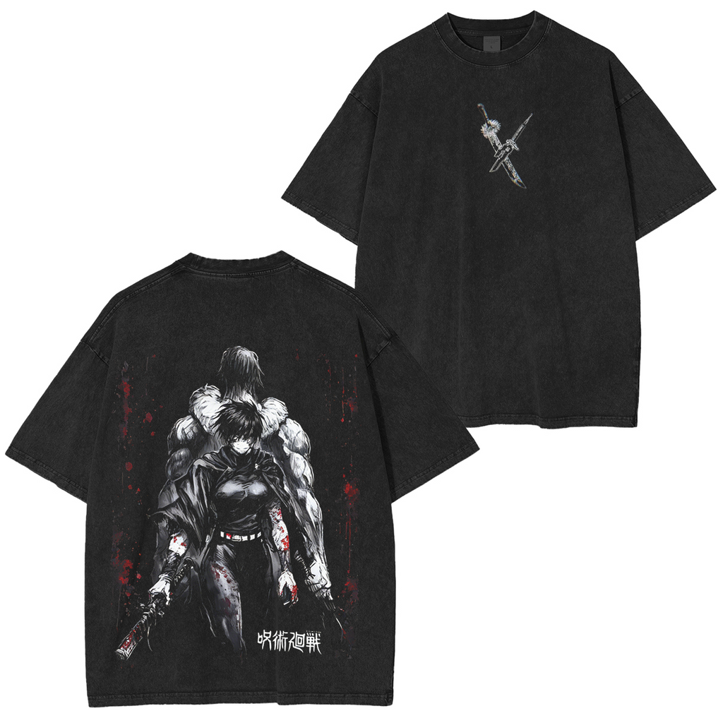 Jujutsu Kaisen Anime Washed T-shirt/Crewneck/Hoodie