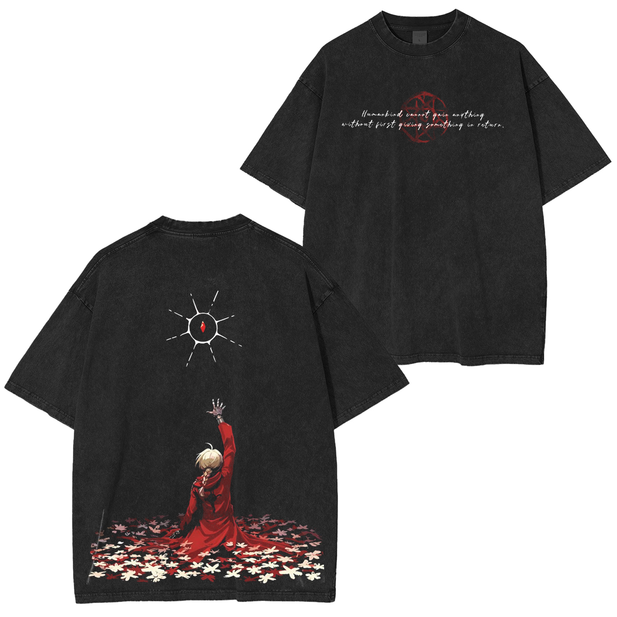 Fullmetal Alchemist Washed T-shirt