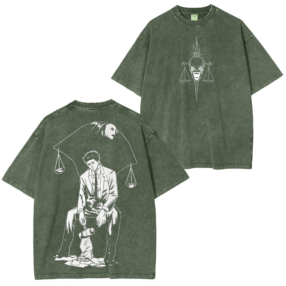 Hiromi Higuruma Jujutsu Kaisen Washed T-shirt/Crewneck/Hoodie