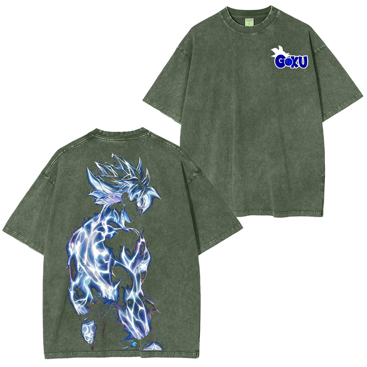 Son Goku Dragon Ball Washed T-shirt/Crewneck/Hoodie