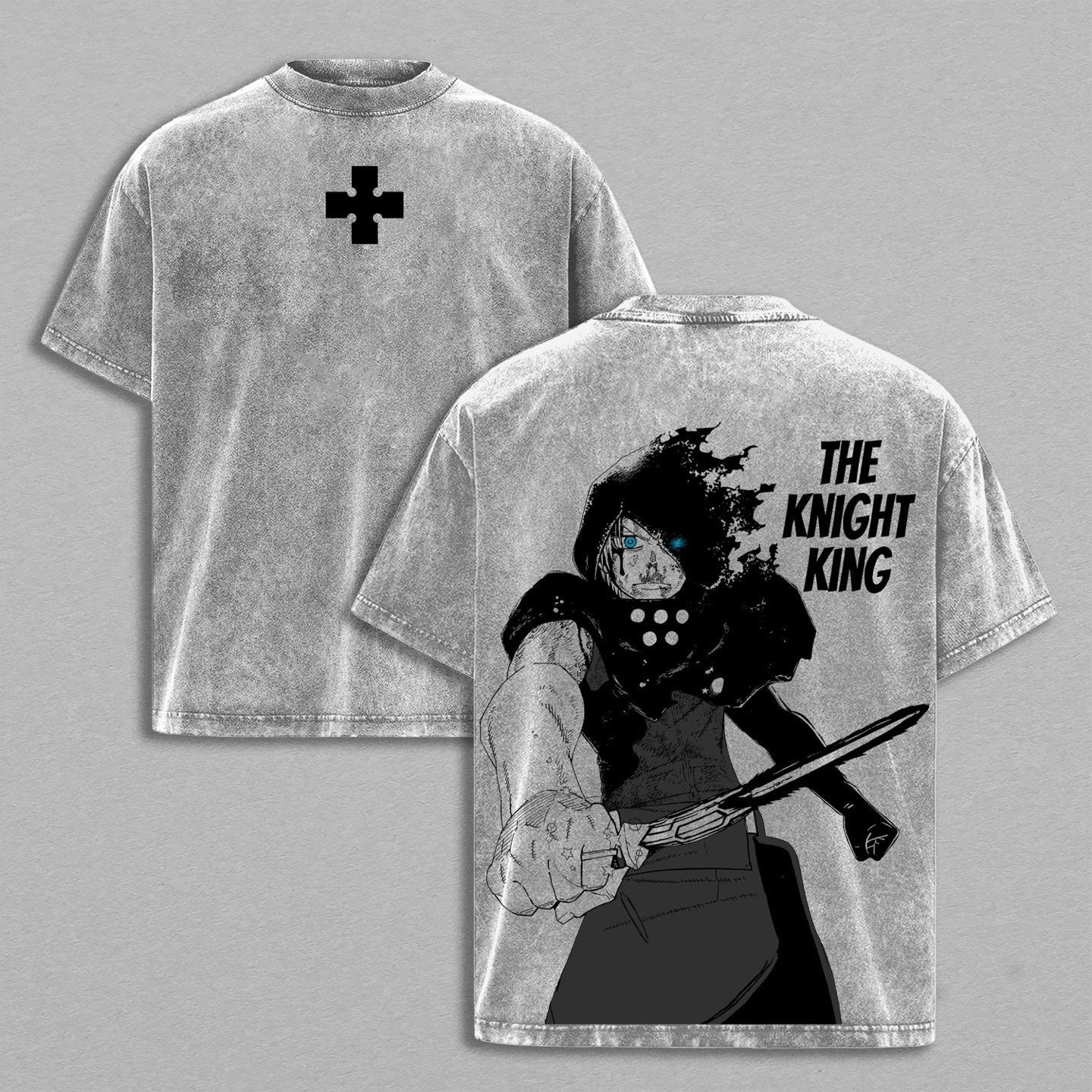 Arthur Boyle Fire Force Anime Washed T-shirt/Crewneck/Hoodie