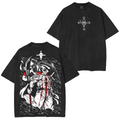 One Piece Whitebeard Retro Vintage Unisex Washed T-shirt