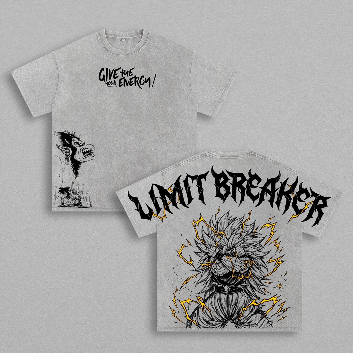 Dragon Ball Washed T-shirt/Crewneck/Hoodie