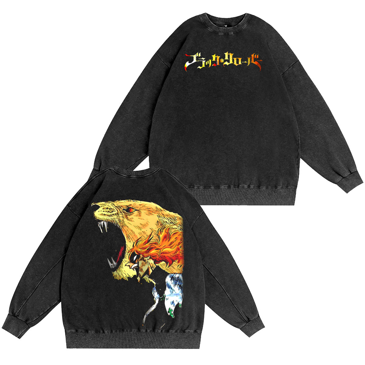 Mereoleona Vermillion �?Lion’s Vintage washed T-shirt/Crewneck/Hoodie