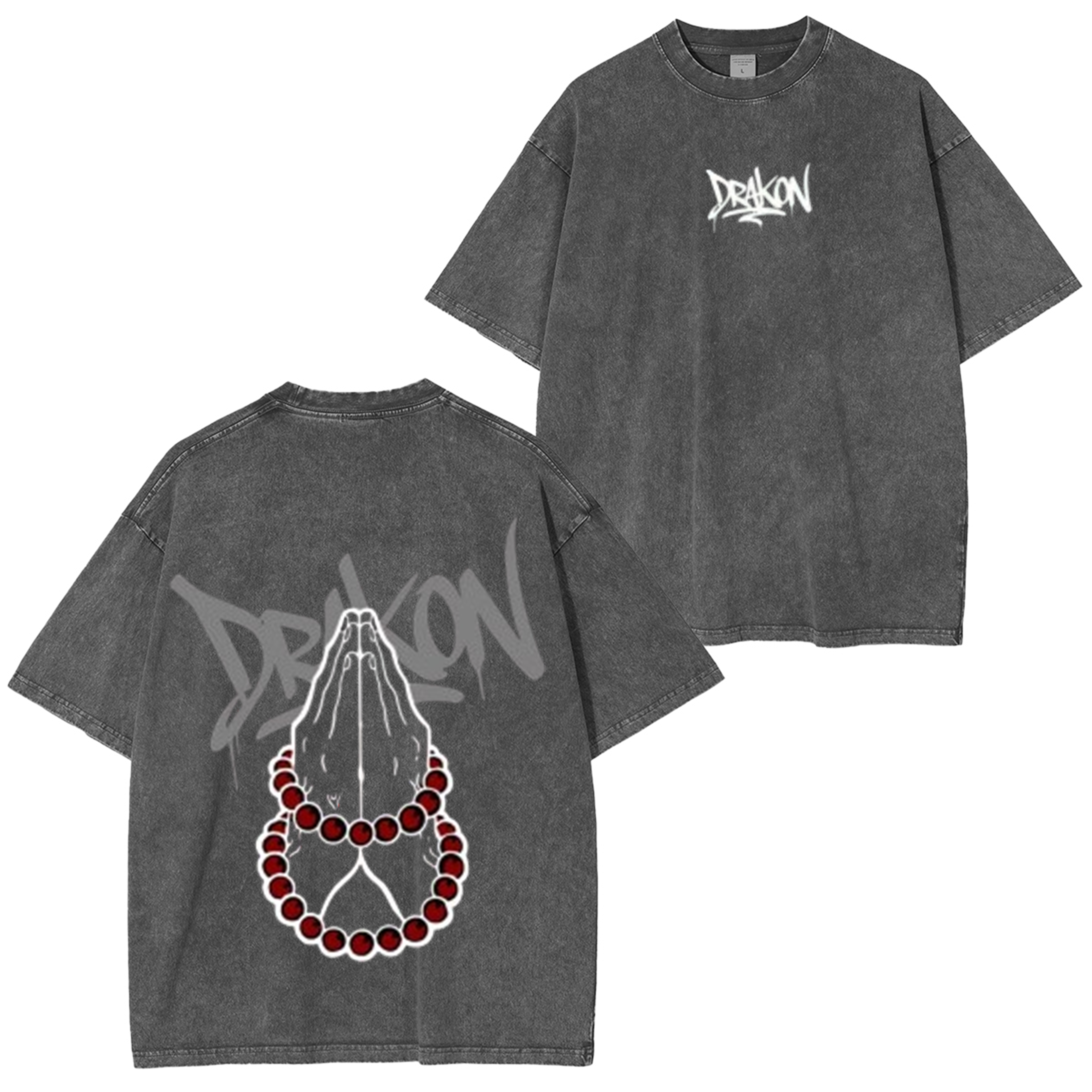 Demon Slayer Anime Unisex Washed T-Shirt