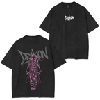 Demon Slayer Nezuko Kamado Anime Unisex Washed T-Shirt