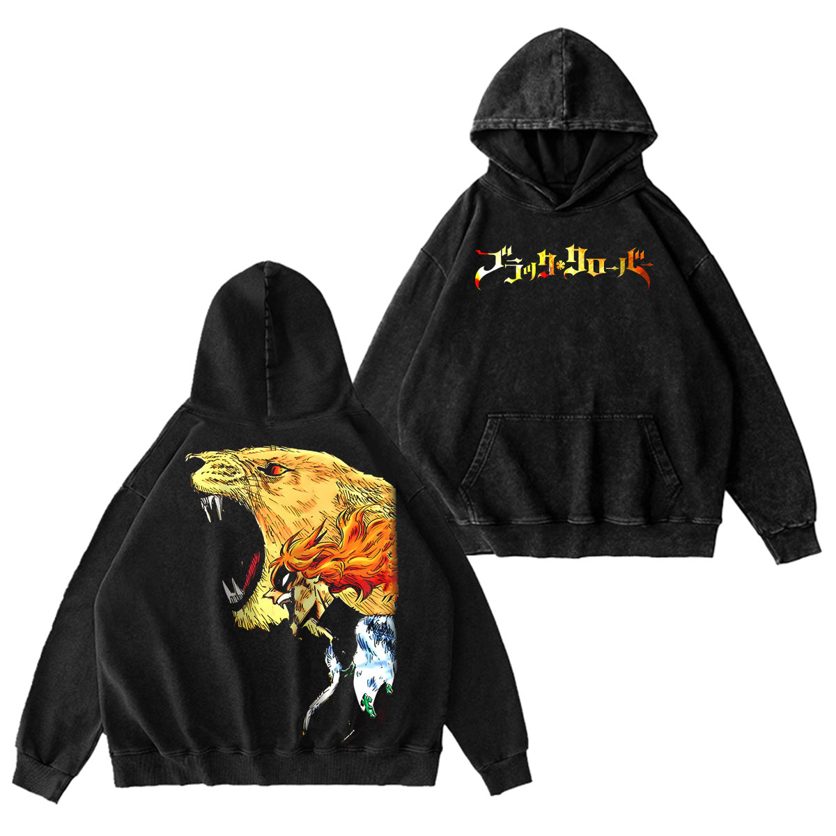 Mereoleona Vermillion �?Lion’s Vintage washed T-shirt/Crewneck/Hoodie