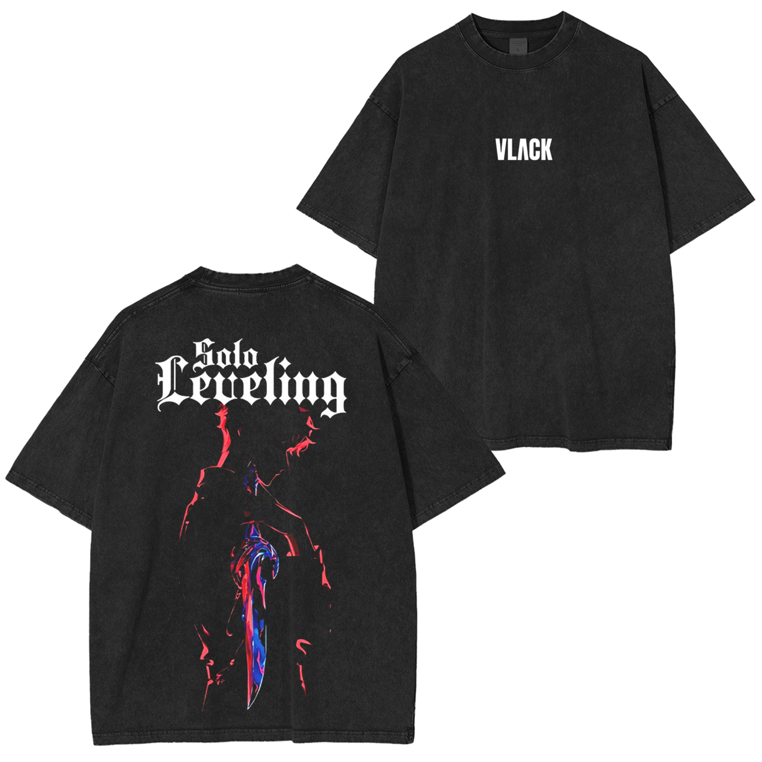 Solo Leveling Unisex Washed T-Shirt