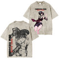 Chainsaw Man Anime Unsiex Washed T-Shirt